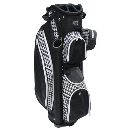 RJ SPORTS RJ Sports PA1078 Paradise Deluxe Ladies Golf Bags - Houndstooth - 36 x 13 x 10 in. PA1078
